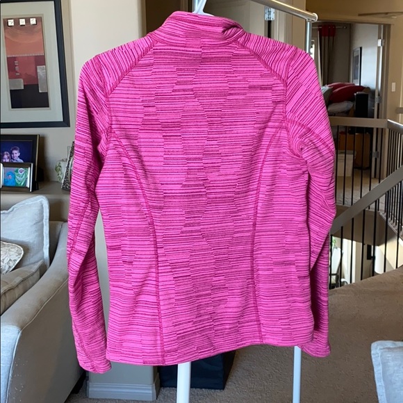 Pink North Face Half Zip Pullover - Picture 4 of 4
